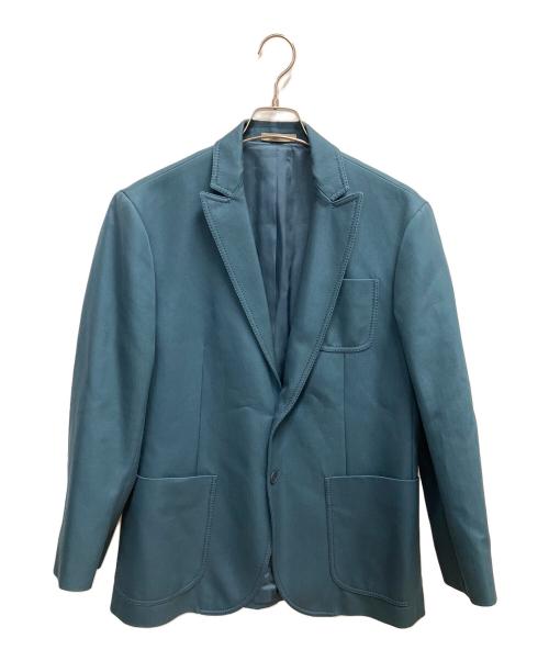 BOTTEGA VENETA（ボッテガベネタ）BOTTEGA VENETA (ボッテガベネタ) テーラードジャケット グリーン サイズ:SIZE 52の古着・服飾アイテム