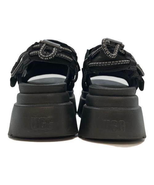 UGG（アグ）UGG (アグ) Cady サンダル ブラック サイズ:SIZE 24cmの古着・服飾アイテム