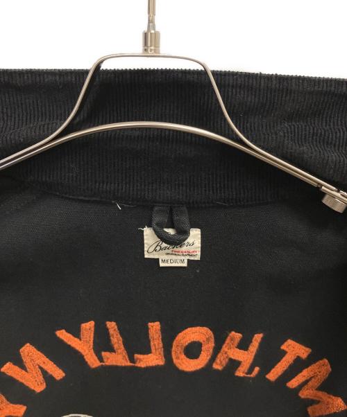 BACKERS（バッカーズ）BACKERS (バッカーズ) ジップジャケット ブラック サイズ:SIZE Mの古着・服飾アイテム