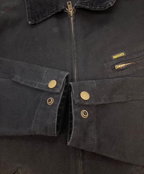 BACKERS（バッカーズ）BACKERS (バッカーズ) ジップジャケット ブラック サイズ:SIZE Mの古着・服飾アイテム