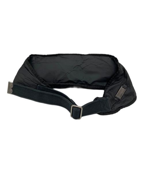 DOLCE & GABBANA（ドルチェ＆ガッバーナ）DOLCE & GABBANA (ドルチェ＆ガッバーナ) ナイロンウエストバッグ ブラックの古着・服飾アイテム