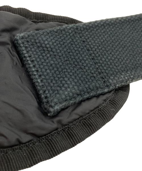 DOLCE & GABBANA（ドルチェ＆ガッバーナ）DOLCE & GABBANA (ドルチェ＆ガッバーナ) ナイロンウエストバッグ ブラックの古着・服飾アイテム