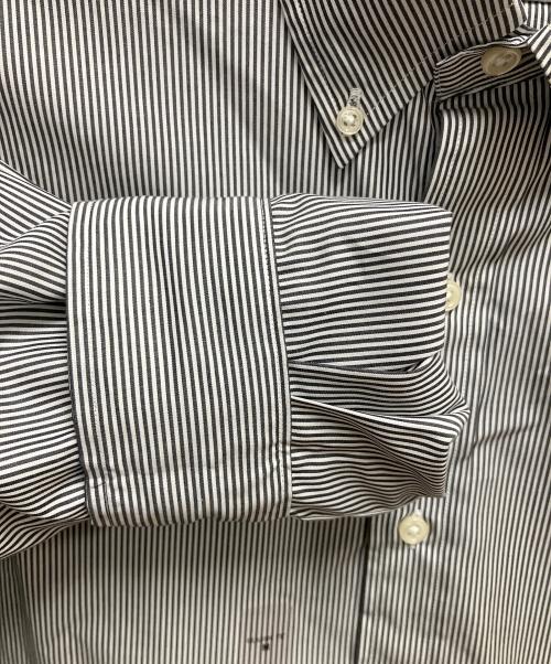 RALPH LAUREN（ラルフローレン）RALPH LAUREN (ラルフローレン) CLASSIC FIT 長袖シャツ グレー×ホワイト サイズ:SIZE M 未使用品の古着・服飾アイテム