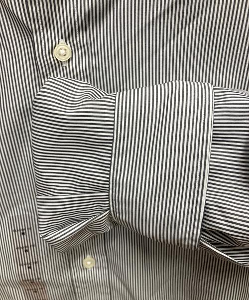 RALPH LAUREN（ラルフローレン）RALPH LAUREN (ラルフローレン) CLASSIC FIT 長袖シャツ グレー×ホワイト サイズ:SIZE M 未使用品の古着・服飾アイテム