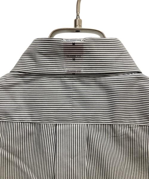 RALPH LAUREN（ラルフローレン）RALPH LAUREN (ラルフローレン) CLASSIC FIT 長袖シャツ グレー×ホワイト サイズ:SIZE M 未使用品の古着・服飾アイテム