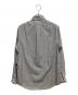 RALPH LAUREN (ラルフローレン) CLASSIC FIT 長袖シャツ グレー×ホワイト サイズ:SIZE M 未使用品：12000円