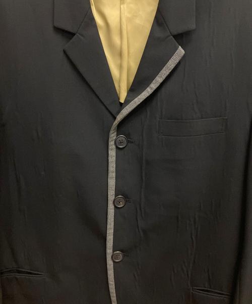 Y's for men（ワイズフォーメン）Y's for men (ワイズフォーメン) テーラードジャケット ブラック サイズ:SIZE Sの古着・服飾アイテム