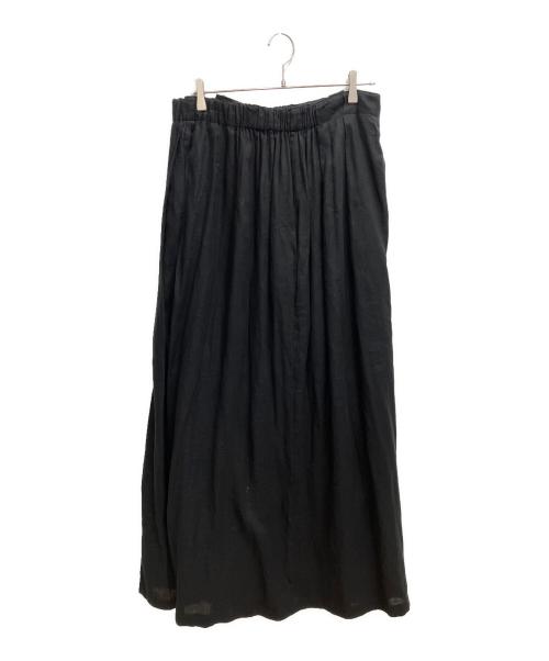 TODAYFUL（トゥデイフル）TODAYFUL (トゥデイフル) Linen Wide Salopette ブラック サイズ:SIZE 38の古着・服飾アイテム