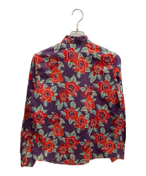 reyn spooner（レイン スプナー）reyn spooner (レイン スプナー) アロハシャツ 長袖シャツ パープル サイズ:SIZE Mの古着・服飾アイテム