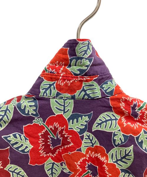 reyn spooner（レイン スプナー）reyn spooner (レイン スプナー) アロハシャツ 長袖シャツ パープル サイズ:SIZE Mの古着・服飾アイテム