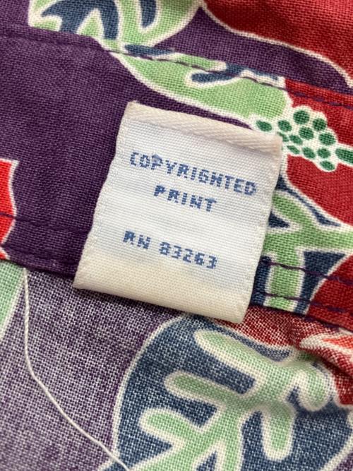 reyn spooner（レイン スプナー）reyn spooner (レイン スプナー) アロハシャツ 長袖シャツ パープル サイズ:SIZE Mの古着・服飾アイテム