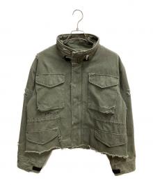 UNION TOKYO×KOWGA（ユニオントーキョー×コウガ）の古着「FADE M65 FIELD JACKET フィールドジャケット」｜オリーブ