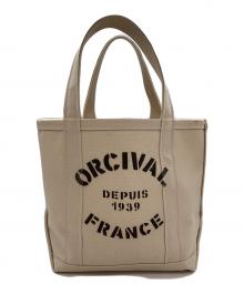ORCIVAL（オーシバル）の古着「ハンドバッグ」｜ベージュ