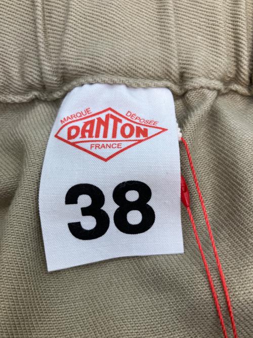 DANTON（ダントン）DANTON (ダントン) ルーズチノ 2タック イージーパンツ ベージュ サイズ:SIZE 38 未使用品の古着・服飾アイテム