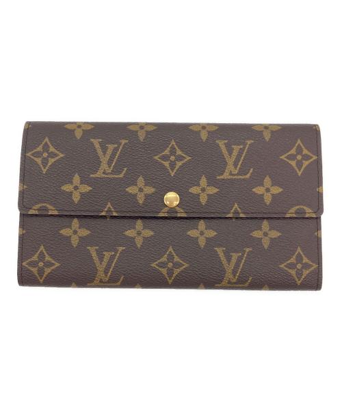 LOUIS VUITTON（ルイ ヴィトン）LOUIS VUITTON (ルイ ヴィトン) モノグラム ポルトモネクレディ 長財布の古着・服飾アイテム
