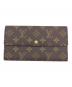 LOUIS VUITTON（ルイ ヴィトン）の古着「モノグラム ポルトモネクレディ 長財布」