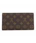 LOUIS VUITTON (ルイ ヴィトン) モノグラム ポルトモネクレディ 長財布：30000円
