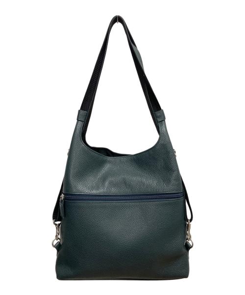 TM COLLEZIONE（-）TM COLLEZIONE (-) 2WAYショルダーバッグ グリーンの古着・服飾アイテム