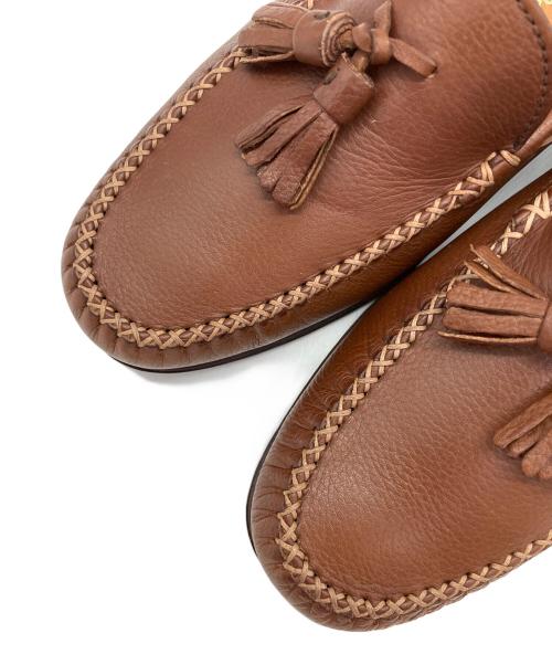 Salvatore Ferragamo（サルヴァトーレ フェラガモ）Salvatore Ferragamo (サルヴァトーレ フェラガモ) タッセルローファー ブラウン サイズ:SIZE 7の古着・服飾アイテム