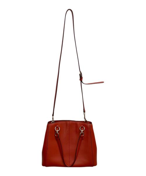 COACH（コーチ）COACH (コーチ) 2WAYバッグ レッドの古着・服飾アイテム