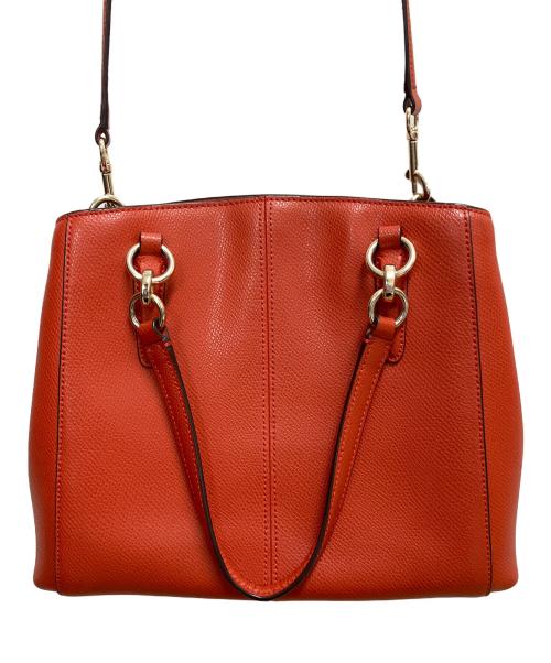 COACH（コーチ）COACH (コーチ) 2WAYバッグ レッドの古着・服飾アイテム