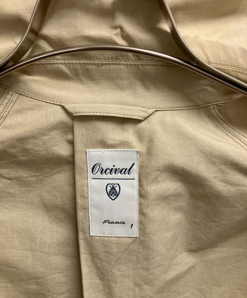 ORCIVAL（オーシバル）ORCIVAL (オーシバル) ステンカラーコート ベージュ サイズ:SIZE Sの古着・服飾アイテム