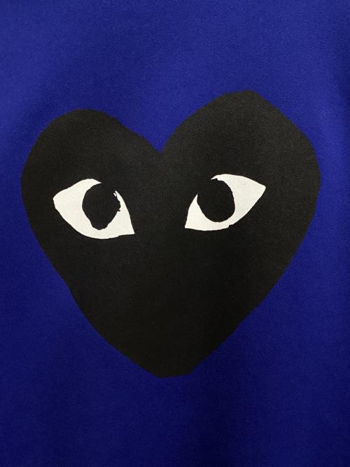 PLAY COMME des GARCONS（プレイコムデギャルソン）PLAY COMME des GARCONS (プレイコムデギャルソン) ジップパーカー ブルー サイズ:SIZE Mの古着・服飾アイテム