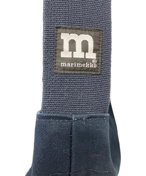 marimekko（マリメッコ）marimekko (マリメッコ) ショルダーバッグ ネイビーの古着・服飾アイテム