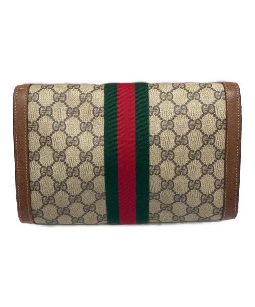 GUCCI（グッチ）GUCCI (グッチ) シグネチャー シェリーライン クラッチバッグの古着・服飾アイテム