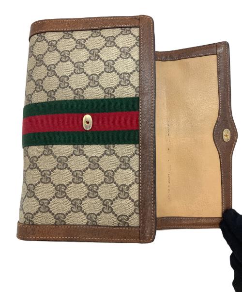 GUCCI（グッチ）GUCCI (グッチ) シグネチャー シェリーライン クラッチバッグの古着・服飾アイテム