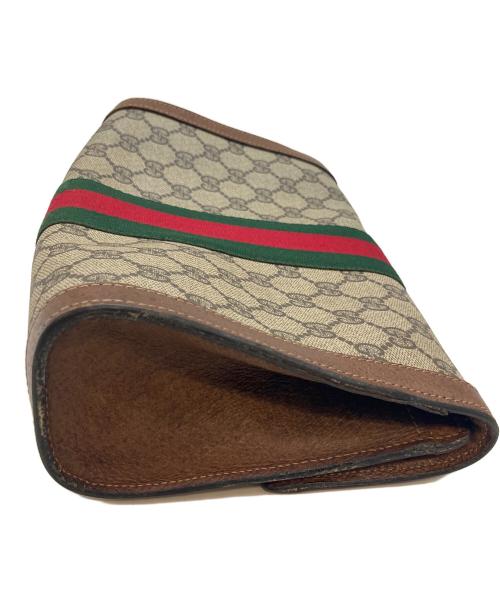 GUCCI（グッチ）GUCCI (グッチ) シグネチャー シェリーライン クラッチバッグの古着・服飾アイテム