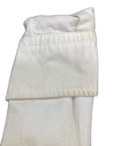 Thom Browne（トムブラウン）Thom Browne (トムブラウン) グロスグレインフラケットクラシックオックスフォードシャツ 長袖シャツ ホワイト サイズ:SIZE 1の古着・服飾アイテム