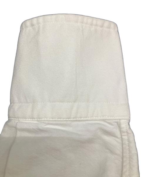 Thom Browne（トムブラウン）Thom Browne (トムブラウン) グロスグレインフラケットクラシックオックスフォードシャツ 長袖シャツ ホワイト サイズ:SIZE 1の古着・服飾アイテム