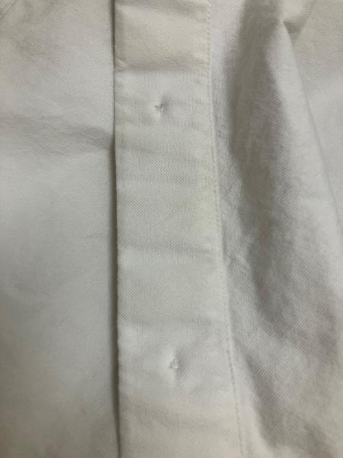 Thom Browne（トムブラウン）Thom Browne (トムブラウン) グロスグレインフラケットクラシックオックスフォードシャツ 長袖シャツ ホワイト サイズ:SIZE 1の古着・服飾アイテム