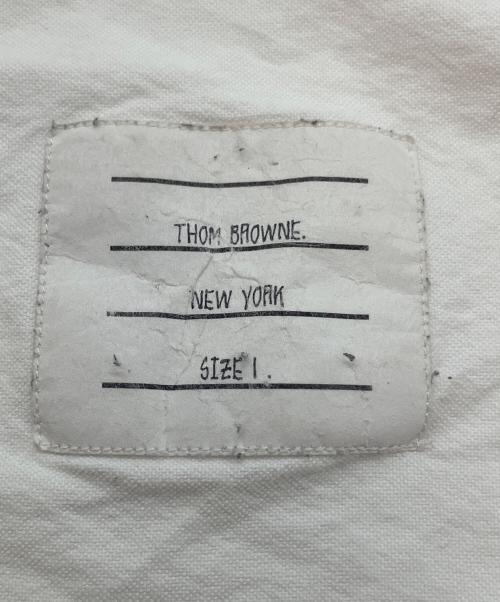Thom Browne（トムブラウン）Thom Browne (トムブラウン) 長袖シャツ ホワイト サイズ:SIZE 1の古着・服飾アイテム