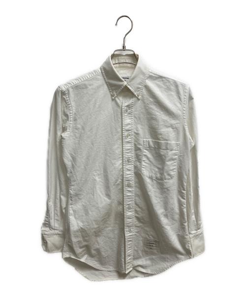 Thom Browne（トムブラウン）Thom Browne (トムブラウン) オックスフォード クラシックシャツ 長袖シャツ ホワイト サイズ:SIZE 1の古着・服飾アイテム