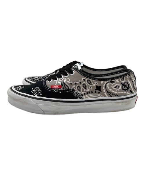 VANS（ヴァンズ）VANS (ヴァンズ) BEDWIN (ベドウィン) Bedwin & The Heartbreaks x VANS VAULT “KNU SKOOL/AUTHENTIC ブラック×グレー サイズ:SIZE 27.5cmの古着・服飾アイテム