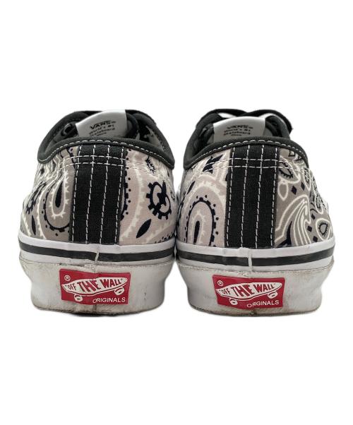 VANS（ヴァンズ）VANS (ヴァンズ) BEDWIN (ベドウィン) Bedwin & The Heartbreaks x VANS VAULT “KNU SKOOL/AUTHENTIC ブラック×グレー サイズ:SIZE 27.5cmの古着・服飾アイテム