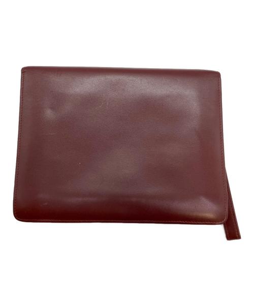 Cartier（カルティエ）Cartier (カルティエ) マストライン クラッチバッグ エンジの古着・服飾アイテム