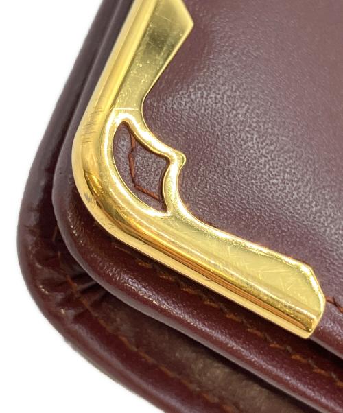 Cartier（カルティエ）Cartier (カルティエ) マストライン クラッチバッグ エンジの古着・服飾アイテム
