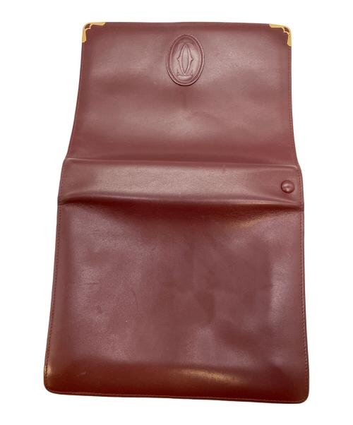 Cartier（カルティエ）Cartier (カルティエ) マストライン クラッチバッグ エンジの古着・服飾アイテム