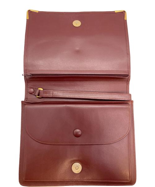Cartier（カルティエ）Cartier (カルティエ) マストライン クラッチバッグ エンジの古着・服飾アイテム
