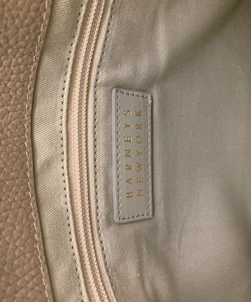 BARNEYS NEWYORK（バーニーズ・ニューヨーク）BARNEYS NEWYORK (バーニーズ・ニューヨーク) ワンショルダーバッグ ベージュの古着・服飾アイテム