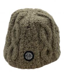 stussy（ステューシー）の古着「SKULLCAP CABLE KNIT」｜グレー