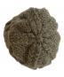 中古・古着 stussy (ステューシー) SKULLCAP CABLE KNIT グレー サイズ:57cm：7000円