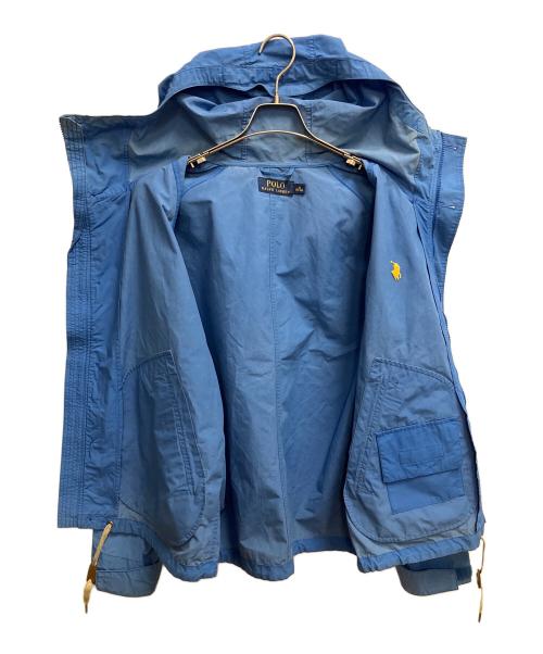 POLO RALPH LAUREN（ポロ・ラルフローレン）POLO RALPH LAUREN (ポロ・ラルフローレン) マウンテンパーカー ブルー サイズ:SIZE Mの古着・服飾アイテム