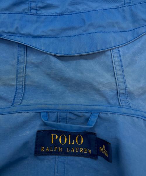 POLO RALPH LAUREN（ポロ・ラルフローレン）POLO RALPH LAUREN (ポロ・ラルフローレン) マウンテンパーカー ブルー サイズ:SIZE Mの古着・服飾アイテム
