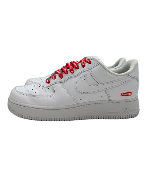 NIKE（ナイキ）NIKE (ナイキ) SUPREME (シュプリーム) AIR FORCE1（エアフォースワン） ホワイト サイズ:SIZE 27cmの古着・服飾アイテム