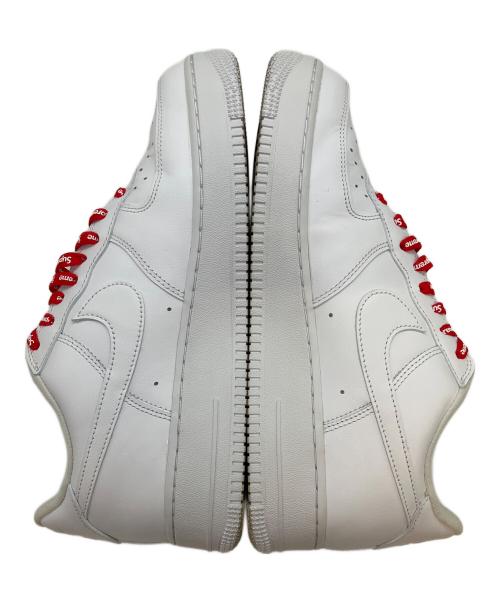NIKE（ナイキ）NIKE (ナイキ) SUPREME (シュプリーム) AIR FORCE1（エアフォースワン） ホワイト サイズ:SIZE 27cmの古着・服飾アイテム