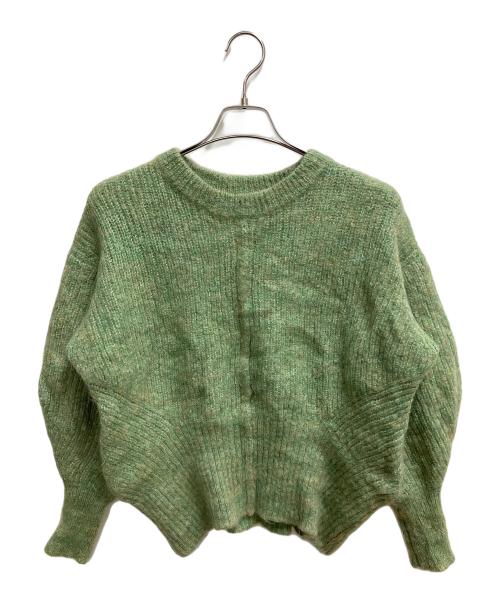 MAISON SPECIAL（メゾンスペシャル）MAISON SPECIAL (メゾンスペシャル) 厚手ニット グリーン サイズ:SIZE Mの古着・服飾アイテム
